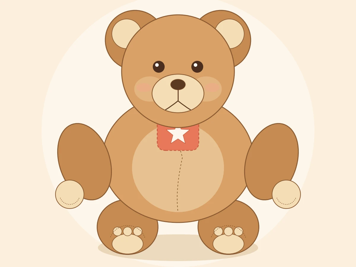 Claude Sonnet 5がmatplotlibで描いたクマのぬいぐるみ